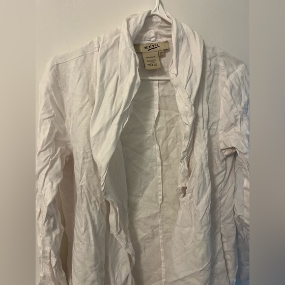 Blouse or beach cover up 100% linen - Picture 1 of 5